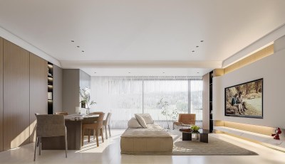 现代客餐厅3D模型下载